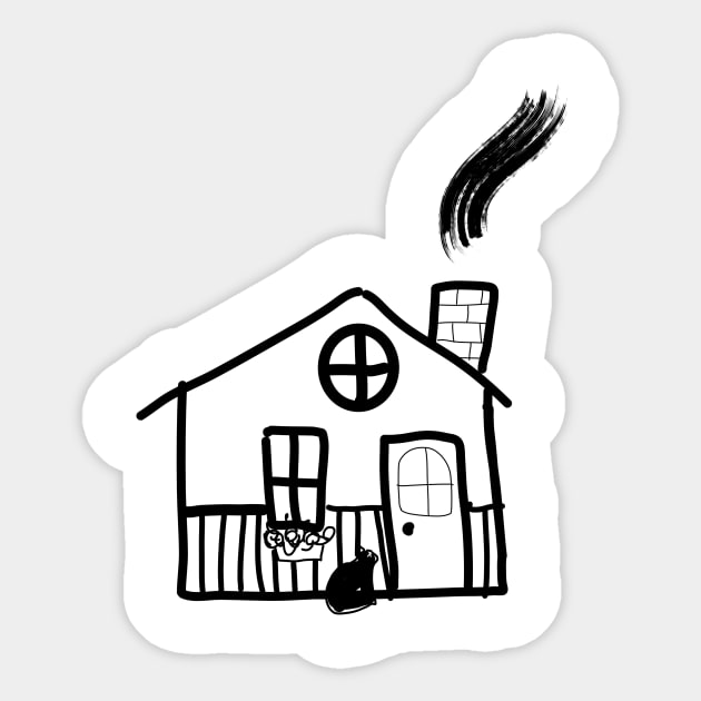 Tiny House Sticker by Haleys Hand